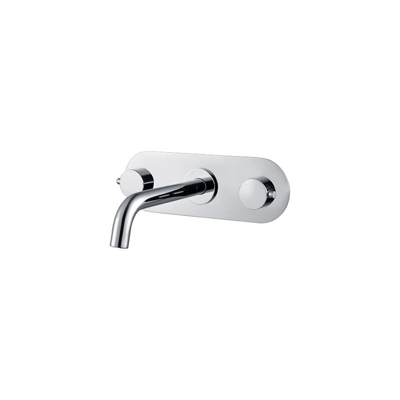Kroos ® - Miscelatore lavabo a parete cromato - Arosa