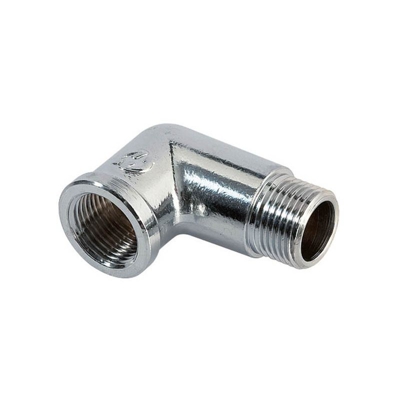 Gomito a 90â° mf cromato lucido | 1/2'