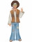 Figurina gigante uomo hippy