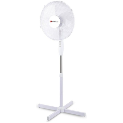 Ventilatore a Piantana Regolabile da Terra Oscillante Pale da 40 cm 3 Velocita'