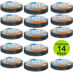 Multipack 14 pezzi tubi capillati da 1/4 metri 5 cad rainjet claber características