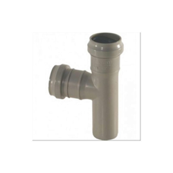 TEE BRAGA DERIVAZIONE CHIUSA HTEA 87° ACQUA FOGNA 50 mm precio