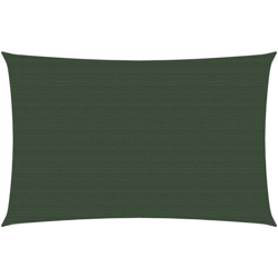 Vela Parasole 160 g/m2 Verde Scuro 2x4,5 m in HDPE - Verde - Youthup en oferta