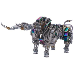 1087 Pezzi Kit Modello Puzzle In Metallo 3d Fai Da Te Assemblaggio Meccanico Toro Artigianato Figure Giocattolo Per Bambini Regalo Per Adulti | Kit Di Costruzione Di Modelli características