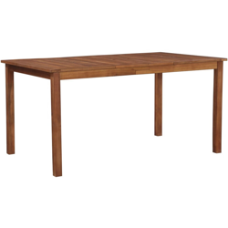 Asupermall - Tavolo da Pranzo in Legno Massello di Acacia 150x90x74 cm precio