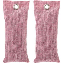 Confezione da 2 buste di carbone di bambu da 75 g per carbone attivo domestico Assorbitore di odori piu fresco Rimuovi muffa TVOC Umidita Purifica precio