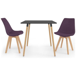 Set Da Pranzo 3 Pz Viola precio