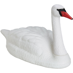Cigno Decorativo XXL, Galleggiante, da Legare, Plastica, Resistente alle Intemperie, Durevole, Stagno, Bianco características
