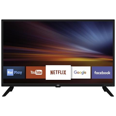 Smart Tv Hd Multisystem 32” Ricevitore Digitale Dvbt-t2 H. 265 10 Bit Dvbs-s2 Trevi Ltv 3209 S2 Smart