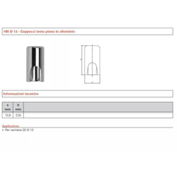 Sfs Intec - CAPPUCCIO SFS CROMO OPACO X ANUBA (ART.20 d.13) NS935932 características