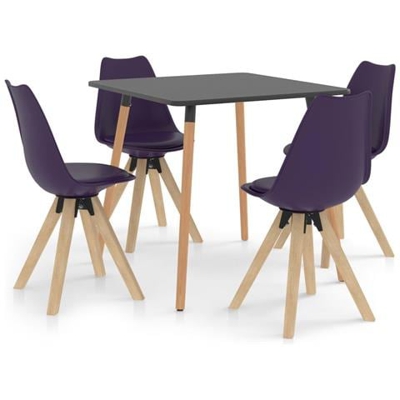 Set Da Pranzo 5 Pz Viola