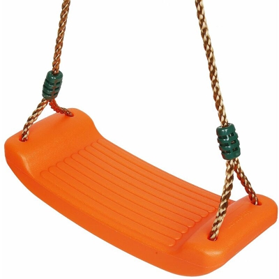 Oobest - Sedile Altalena in plastica, Garden Games Altalena da Giardino per Bambini - Arancione