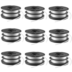 Black&decker - Multipack da 9 rocchetti a6495 e doppio filo di nylon 1.5 mm black+decker precio