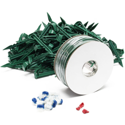 Cavo filo perimetrale stagnato 150m, 150 picchetti, 25 clip di connessione, 2 morsetti precio
