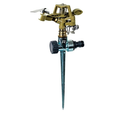 Aspersore in metallo su puntale