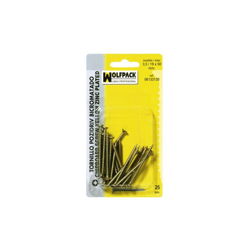Bichromate Pozidriv Tirafondo 6.0 / 22x 70 mm. (6 pezzi) en oferta