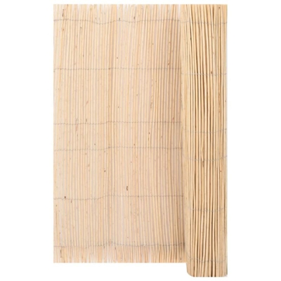 Recinzione in Salice 3x1,5 m - Marrone - Vidaxl