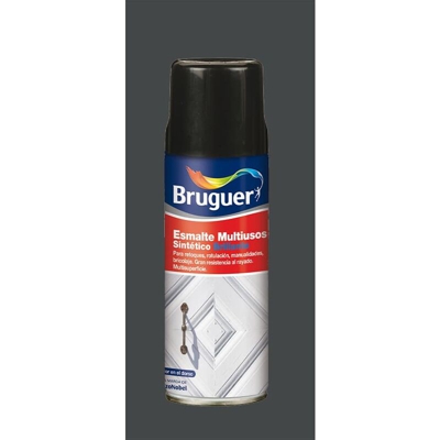 Smalto multiuso spray grigio medio grigio 0,4l EDM 25125 - Bruguer