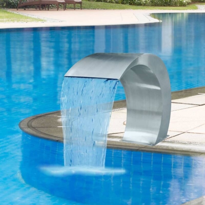 Cascata da Giardino in Acciaio Inossidabile 45x30x60 cm - Youthup