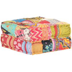 YOUTHUP Pouf 60x70x36 cm in Tessuto Patchwork - Multicolore precio