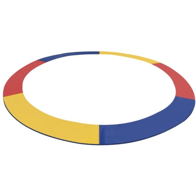 vidaXL Tampone di Sicurezza per Trampolino Rotondo in PVC di 3,66 m - Multicolore