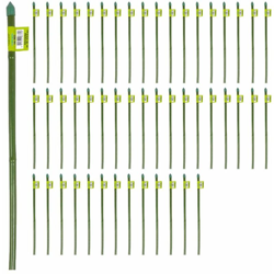 Verdemax 50 tutori in bamboo plastificato ciascuno h 90 cm x 8-10 mm en oferta