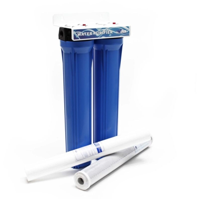 NW-BRK02 Filtro acqua a 2 stadi 20 pollici - filtro per sedimenti 5µ 508mm