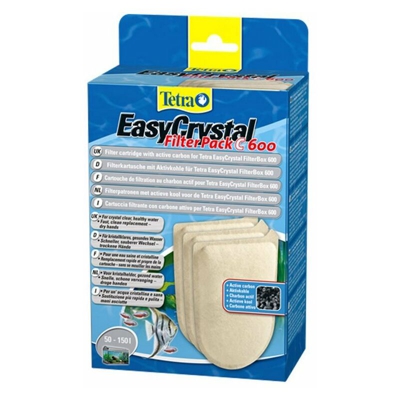 Ricambio Filterpack C 600 spugna+carboni 3 pz EasyCrystal