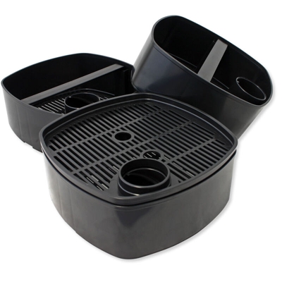 Cestelli portafiltro con maniglia e piastra di copertura per filtro SunSun HW303