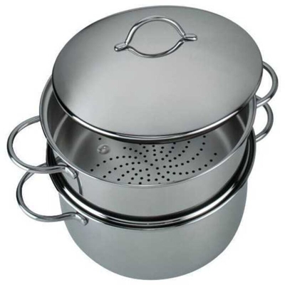 Vaporiera inox 18 10 cm 24 - Barazzoni