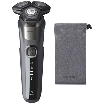 Series 5000 S5587/10 Rasoio Elettrico Wet & Dry Ricaricabile Colore Grigio