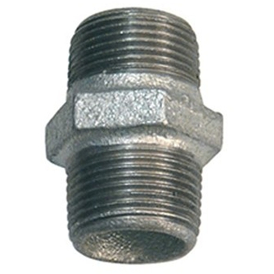 Nipples niples in ghisa zincato maschio maschio da 1'