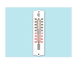 Termometro Da Parete Interno Esterno Monocolonna In Plastica Cf.10pz -101032 en oferta