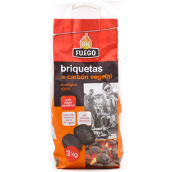Sin Marca - Bricchetti di carbone per barbecue 3kgs. en oferta