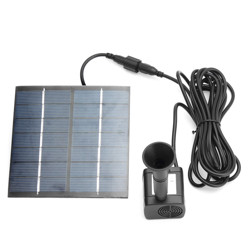 Pompa idraulica sommergibile a energia solare 1.4W 7V per lo stagno dello stagno del giardino della fontana características