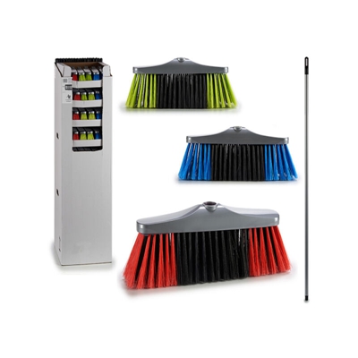 Scopa Argento Plastica (8 x 127 x 32 cm)