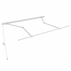 Telaio per tenda da sole in alluminio automatico roll-back 4 x 3 m - Bianco características