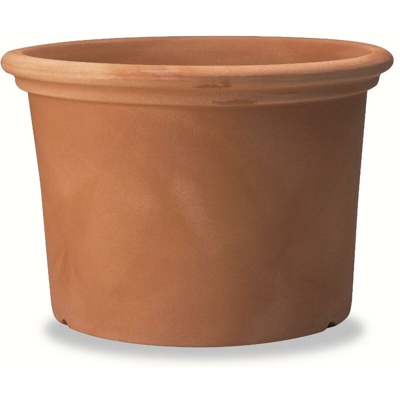 Vaso Campana Liscia in resina 70 cm. Anticato