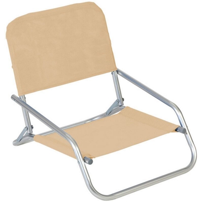 Cliccandoshop - Sedia da Spiaggia Textline Beige (66 x 47 x 53 cm)