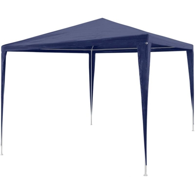 vidaXL Gazebo da Esterno Tenda per Feste 3 x 3 Blu - Blu