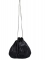 Borsetta in velluto nero 27 cm