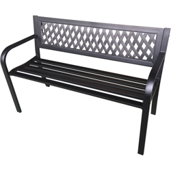 PANCHINA 'BORGARINO' cm. 119 x 50 x h.75 - nera precio