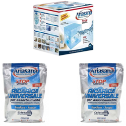 Sali assorbiumidita' Ariasana in vaschetta con 2 ricariche Conf. 6 Pz características