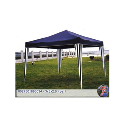 Gazebo richiudibile 3x3 mt blù características