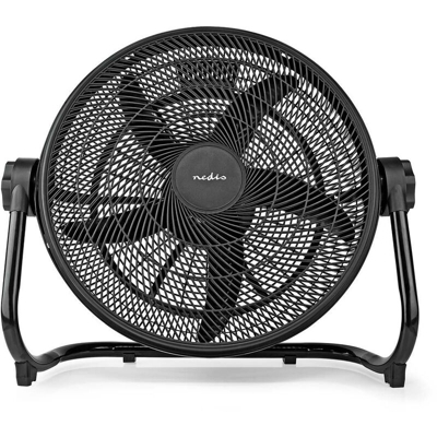 Nedis FNXL10CBK50 Ventilatore da pavimento Nero 50 cm 100W