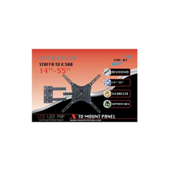 Staffa Supporto Televisione Da Muro Tv K300 14”-55” Fino 50Kg Staf-03 Maxtech características