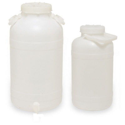 Ecoplast - Bidone alimenti bocca larga 5 litri con tappo BL5 senza rubinetto