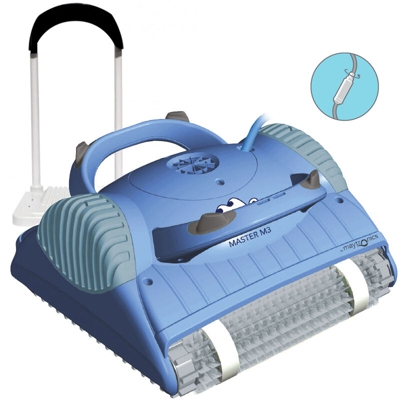Maytronics Dolphin - Fondo e pareti robot per piscina elettrici con supporto - master m3 - dolphin