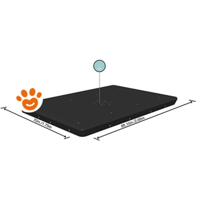 Telo di Copertura per Piscina Fuori Terra Bestway 282x196x84 cm