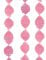 Ghirlanda a frange in carta rosa 2.74 m precio